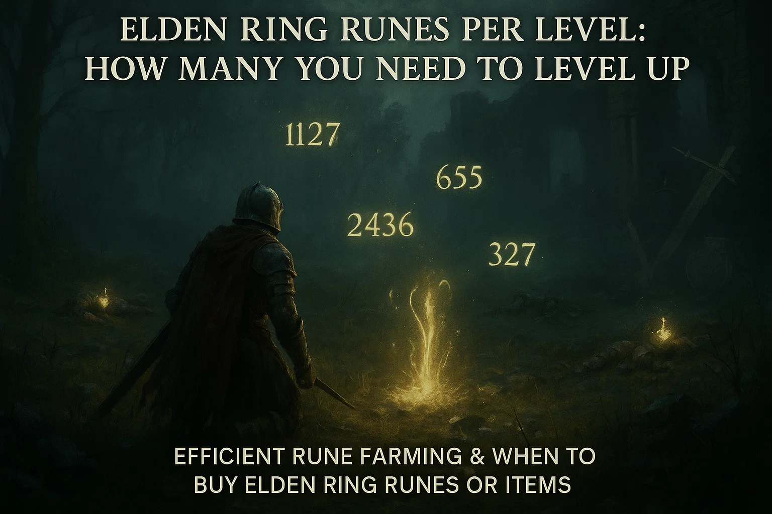 Elden Ring Runes Per Level: How Many You Need to Level Up