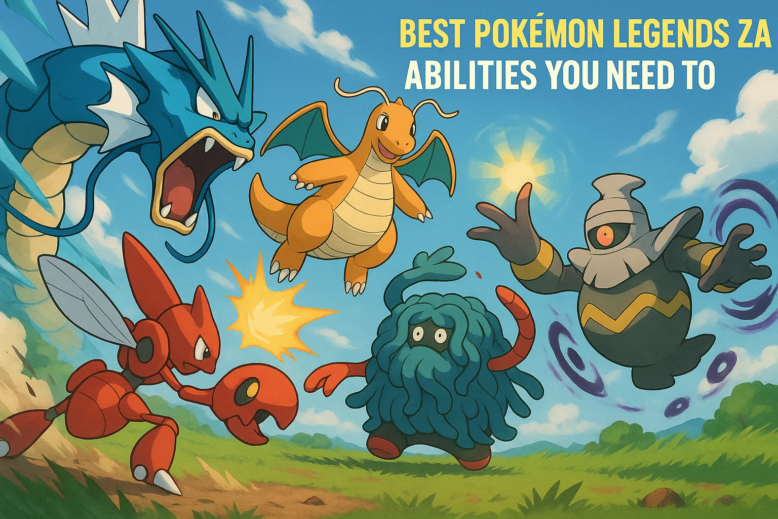 Best Pokémon Legends ZA Abilities You Need to Know
