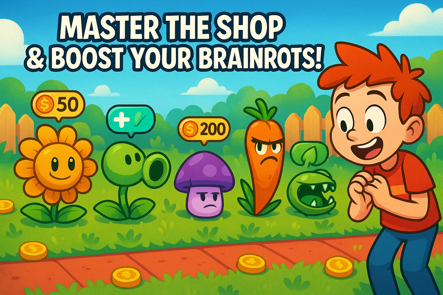 Mastering the Plants Vs Brainrots Shop: From Noob to Pro Gardener